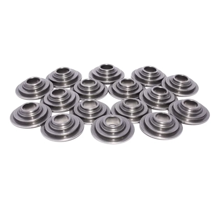 10 Tool Steel Retainer Set of 16 for All Valves w/ 1.250" O.D. Springs