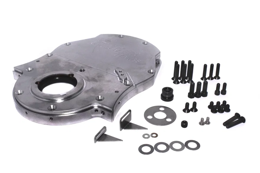Three-Piece Billet Aluminum Timing Cover for Chevrolet Big Block