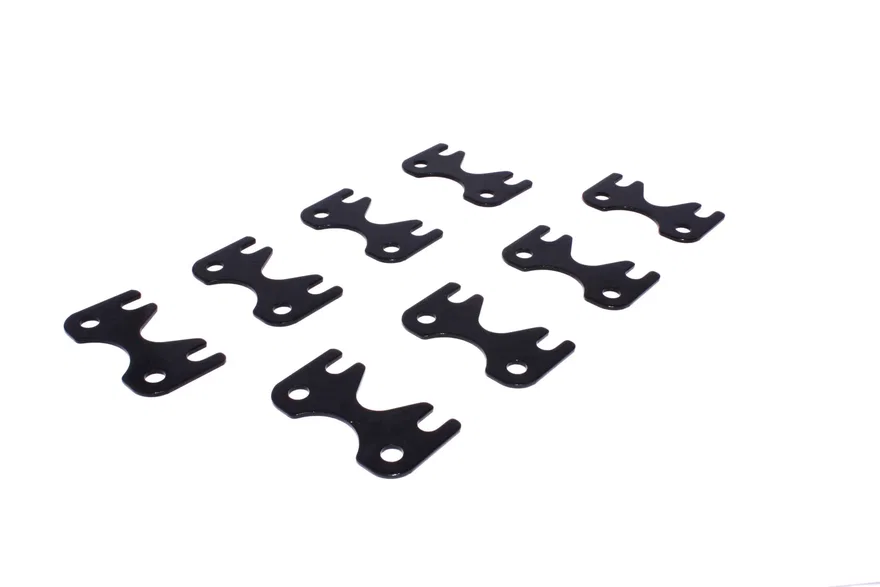 Flat 1 Piece Guide Plate Set GM LS w/ 3/8" Pushrod and 8mm Stud