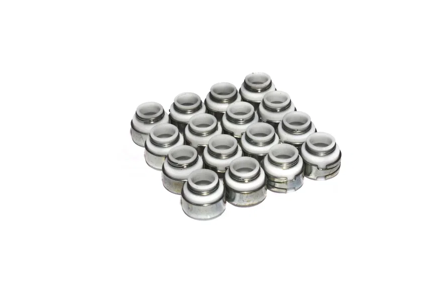 Set of 16 PTFE Valve Seals for .500" Guide Size, 5/16" Valve Stem