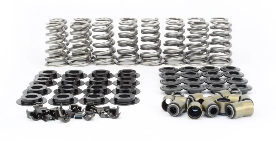 GM LS Conical Valve Spring Kit w/ Chromemoly Steel Retainers