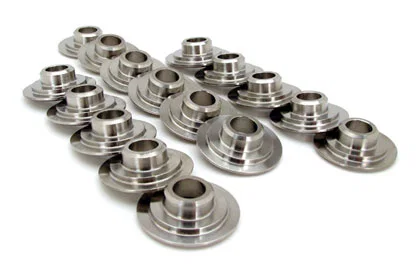 7 Degree Titanium Retainer Set of 16 for 7245 Dual Conical Spring