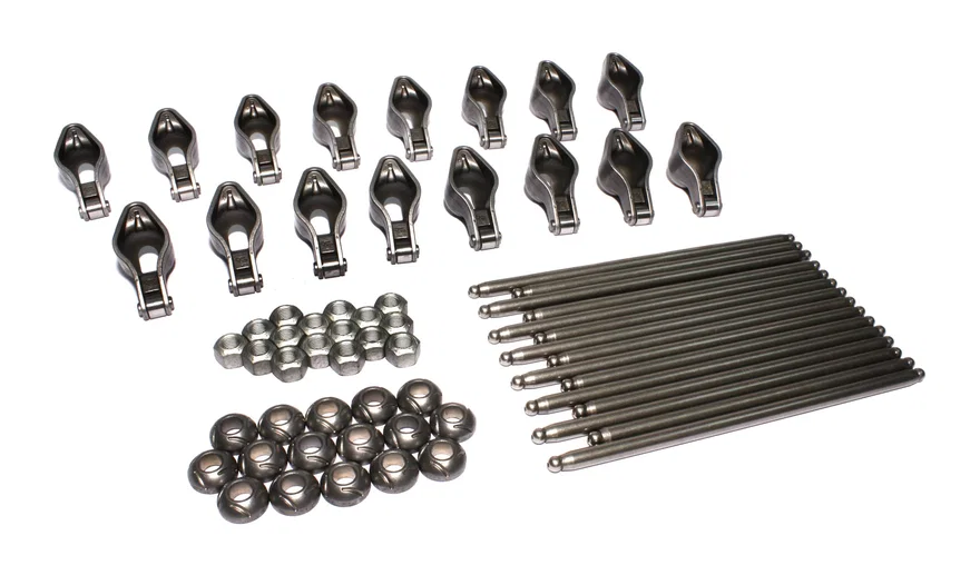 Magnum 1.72 Rocker and HE Pushrod Kit for Retro-Fit Roller Chevrolet 396-454 BBC