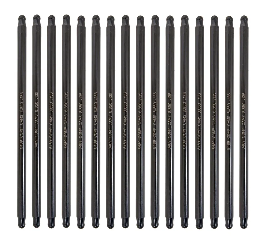Hi-Tech One-Piece 8.850" Long, .135" Wall, 3/8" Diameter Pushrod Set
