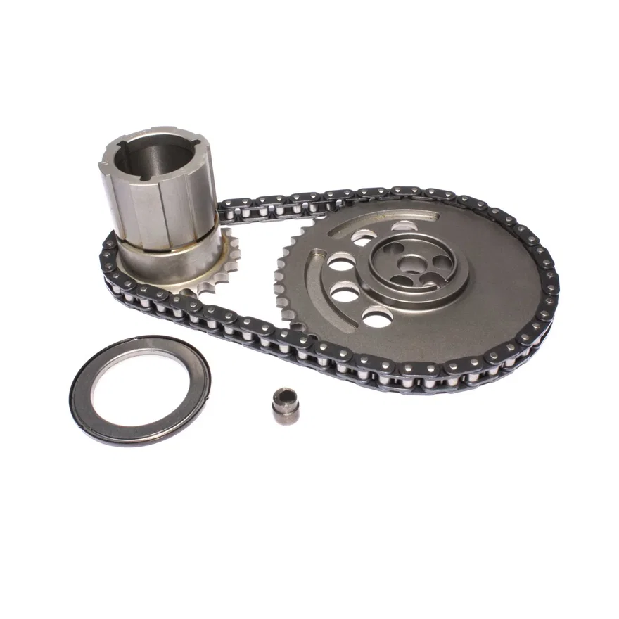 Adjustable Single Chain Timing Set for 3-Bolt, 4 Pole, 58X GM LS7