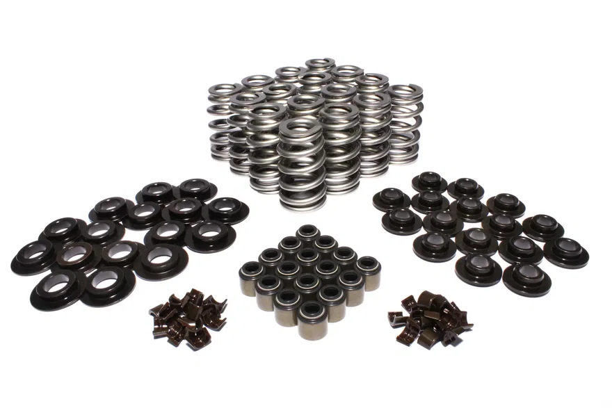 GM LS Beehive Valve Spring Kit w/ Chromemoly Steel Retainers; .625" Max Lift