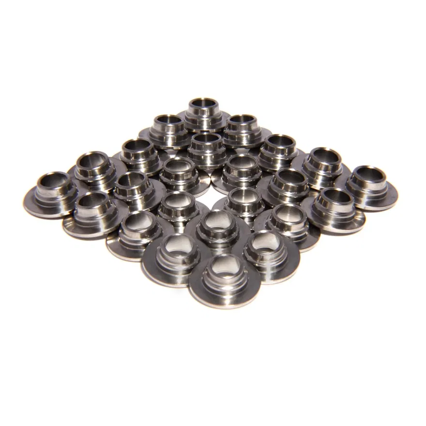 7 Titanium Retainer Set of 24 for Ford 4.6L 3 Valve w/ 26113 Beehive Springs