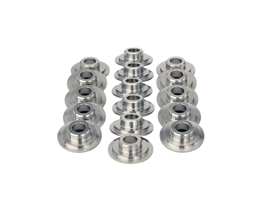 10 Lightweight Titanium Retainer Set of 16 for 1.625" OD Triple Springs