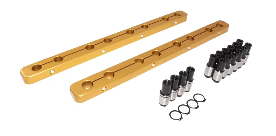 Ultra-Gold Solid Rocker Arm Stud Girdle Chevrolet SBC 265-400 w/ 3/8" Stud