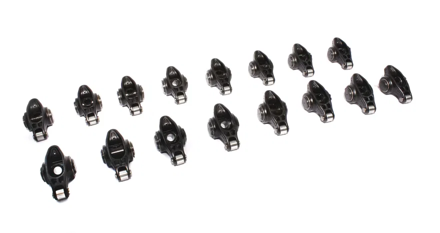 Ultra Pro Magnum Self-Aligning Rocker Arm Set w/ 1.6 Ratio for SBC w/ 3/8" Stud