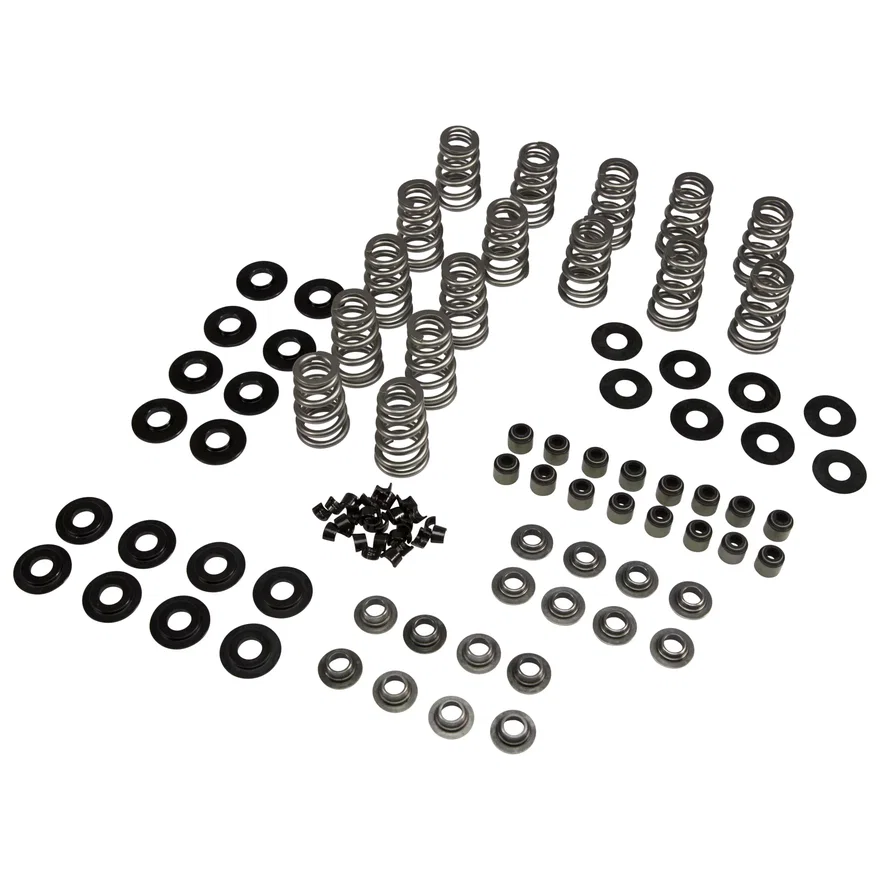 Conical .625" Max Lift Valve Spring Kit for GM GEN V LT4 w/ Tool Steel Retainers