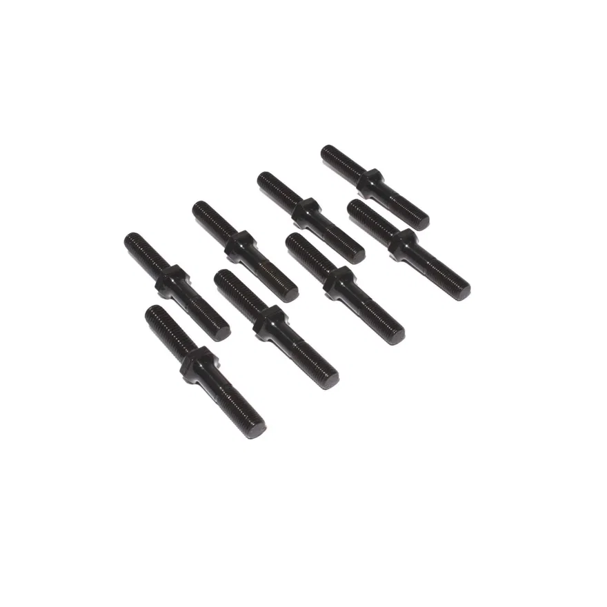 Hi-Tech Rocker Stud Set BBC Exhaust w/ 7/16" Base Thread and 7/16" Rocker Thread