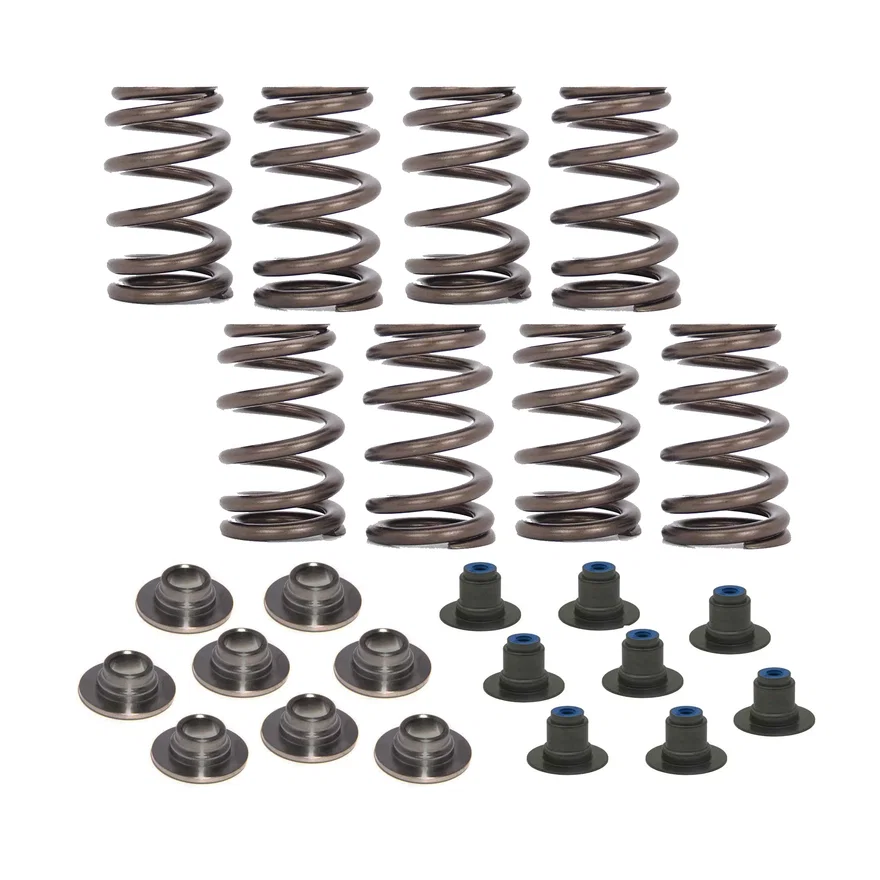 Harley Milwaukee 8 Beehive Spring Kit w/ Tool Steel Retainers; .530" Max Lift for Harley-Davidson