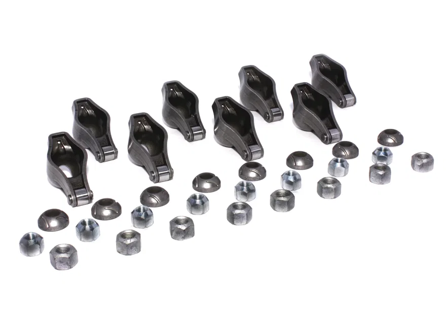 Magnum Roller 1.52 Ratio Rocker Arm Set of 8 for Pontiac 265-455 7/16" Stud