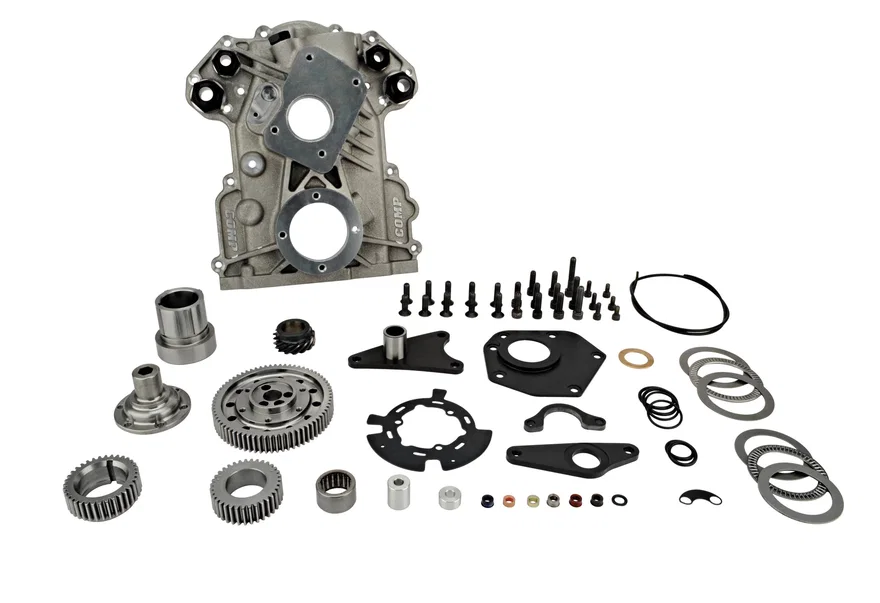 LS Sprint Car Front Cover with Gear Drive for RHS Block