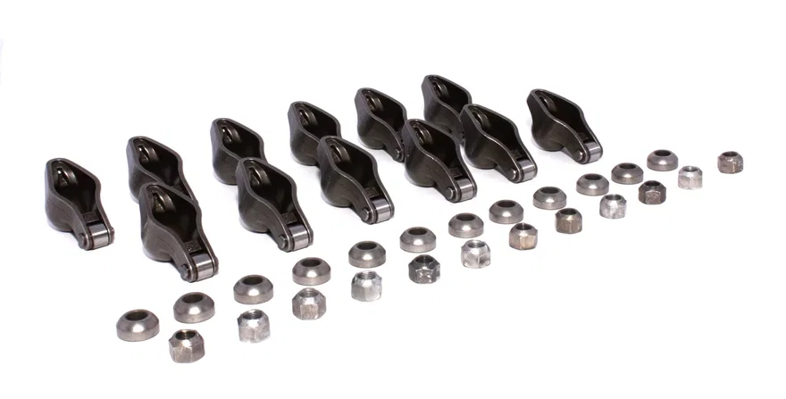 Magnum Roller 1.52 Ratio Rocker Arm Set for Chevrolet V6/SBC w/ 3/8" Stud