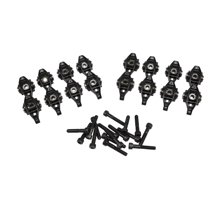 Trunnion-Upgraded 1.7 Ratio Rocker Arm Set for GM LS1