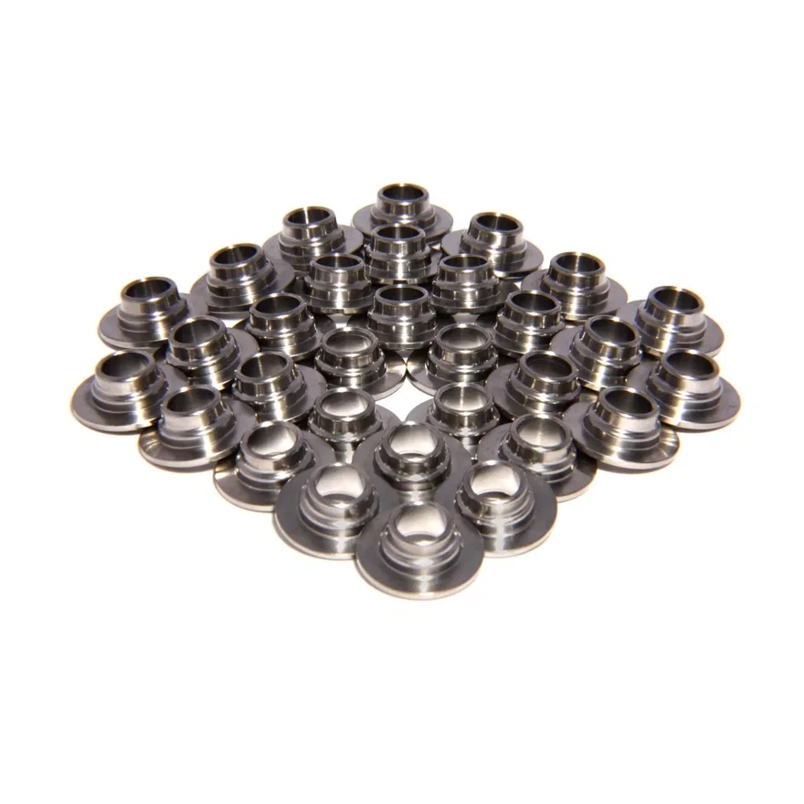 7 Titanium Retainer Set of 32 for Ford 4.6L 4 Valve w/ 26123 Beehive Springs