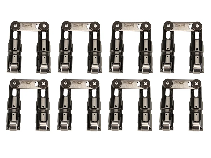 Race XD DLC Coated Bushed Solid Roller Lifters for .904" Chevrolet Small Block