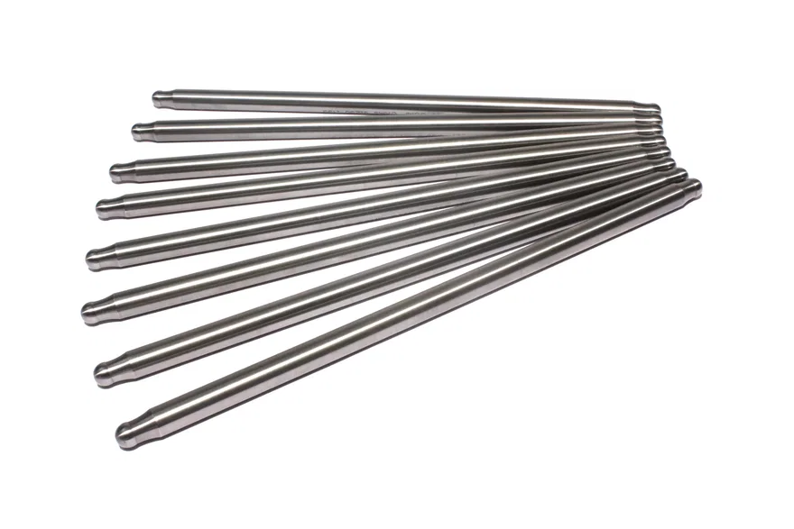 Hi-Tech One-Piece 9.250" Long, .135" Wall, 3/8" Diameter Pushrod Set of 8