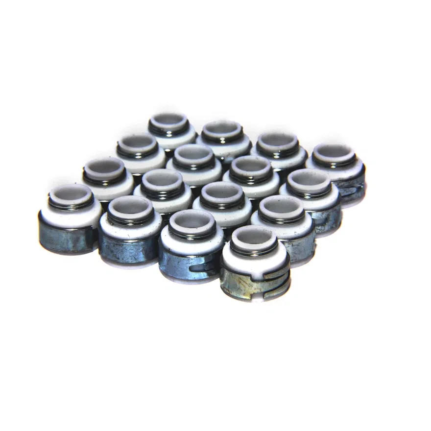 Set of 16 PTFE Valve Seals for .530" Guide Size, 11/32" Valve Stem
