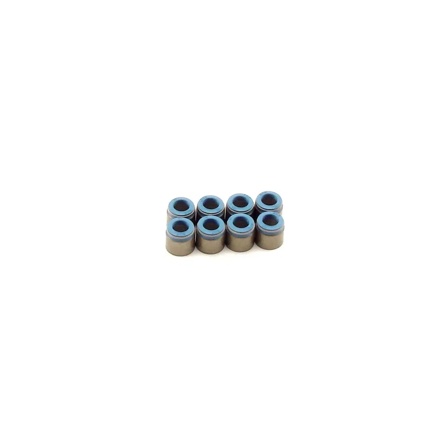 Set of 8 Metal Body Viton Valve Seals for .500" Guide Size, 11/32" Valve Stem