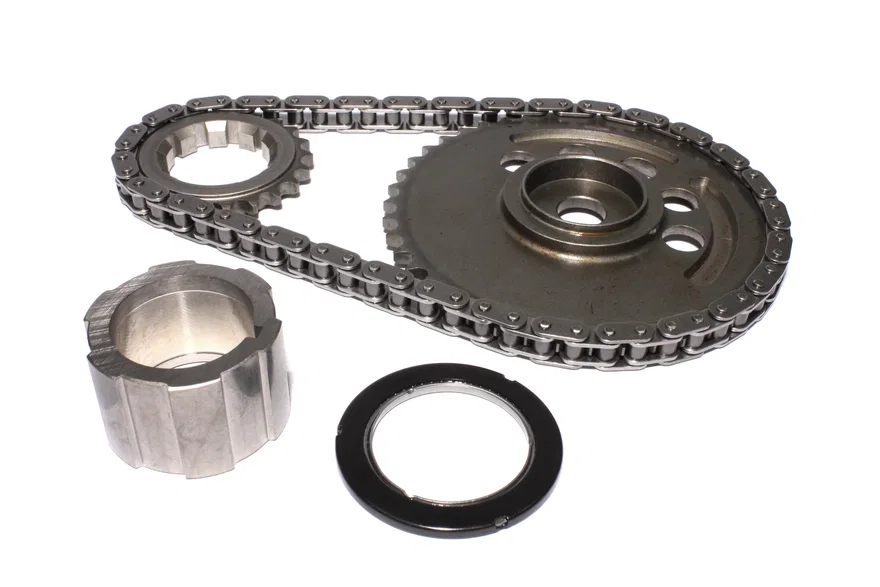 9-Keyway Single Chain Timing Set for 1-Bolt, 58X, 4 Pole Reluctor GM LS