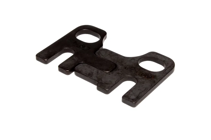 Flat 2 Piece Adjustable Guide Plate for SBC/289-351W w/ 5/16" Pushrod 7/16" Stud