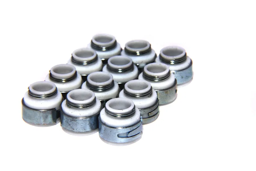 Set of 12 PTFE Valve Seals for .530" Guide Size, 5/16" Valve Stem
