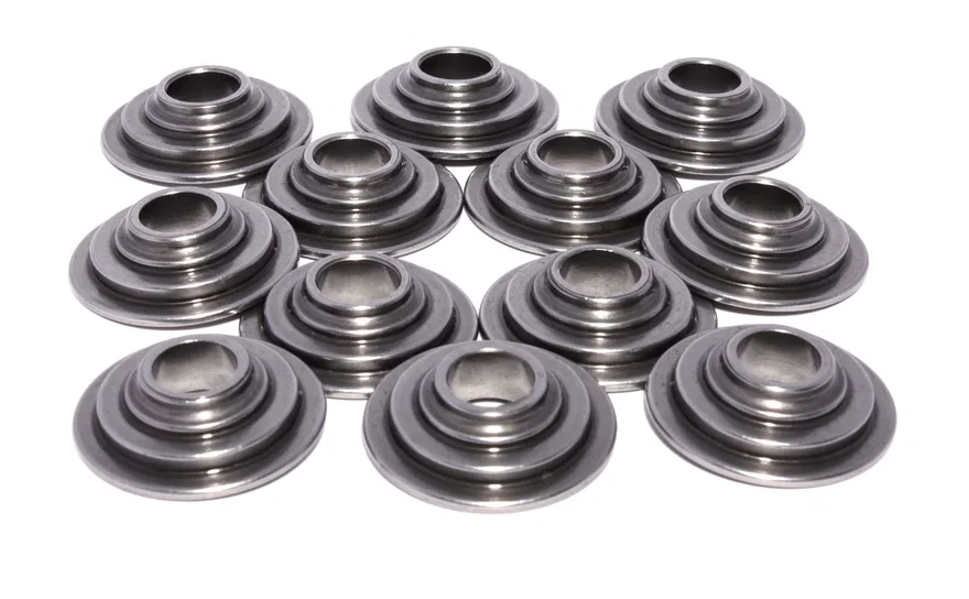10 Degree Tool Steel Retainer Set of 12for All Valves w/ 1.250" O.D. Springs