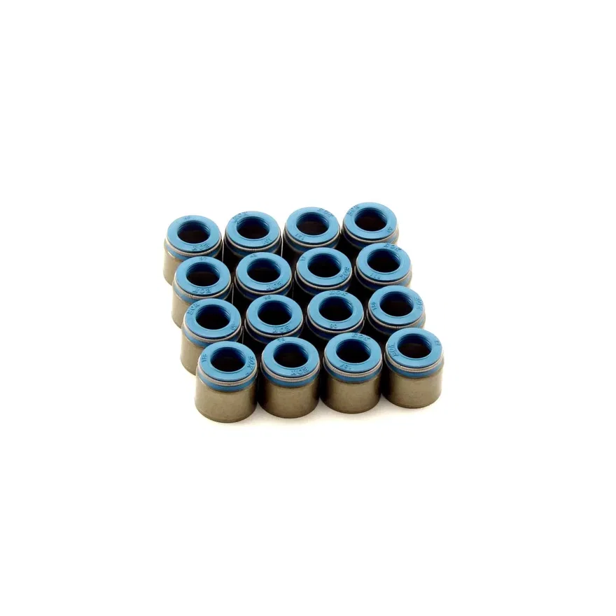 Set of 16 Metal Body Viton Valve Seals for .500" Guide Size, 11/32" Valve Stem
