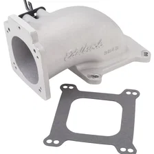 Ultra Low Profile Universal Intake Elbow - 90mm T.B. to 4150 Flange image 1