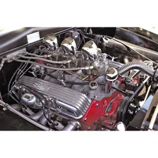 C-357-B Triple-Deuce Manifold for S/B Chevy 4-Bolt Carb Pattern image 3
