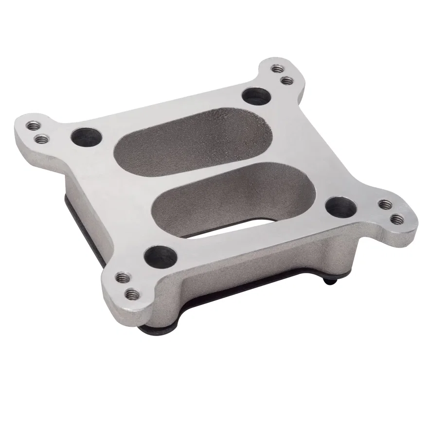 Carburetor Adapter Flange 1949-53 Ford Flathead 4-bbl Manifold/Square-Bore Carbs