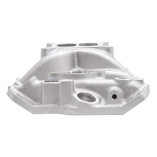 Performer EPS Intake Manifold With Oil Fill Tube Small-Block Chevy image 3