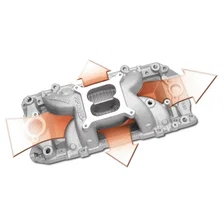 RPM Air-Gap Big Block Chevy 2-O Intake Manifold image 2