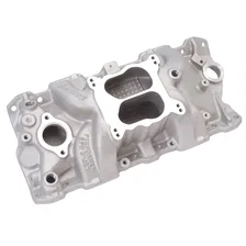 Performer RPM Small Block Chevy Q-JET Intake Manifold image 2