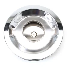 Pro-Flo Chrome 14" Round Air Cleaner with 3" Paper Element (Deep Flange) image 4