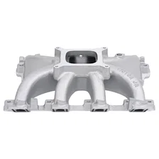 Victor Jr. Small Block Chevy LS1 Carbureted Intake Manifold Only image 6