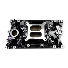 Perf EPS Manifold for Small-Block Chevy Vortec, Black Plasma Finish image 2