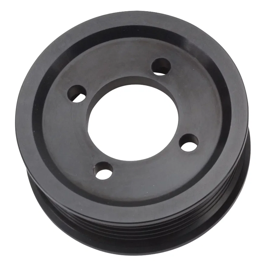 3.00" 6-Rib E-Force S/C Pulley in Black Finish for Stage 3 - Pro Tuner System