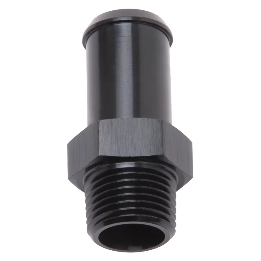 Heater Hose End Fitting - Straight with 3/8" NPT and 5/8" Barb
