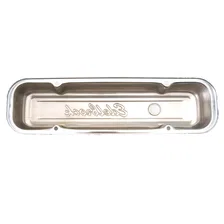 Signature Series Valve Covers, Chrome, Low Profile, Pontiac 301-455 V8, '62-'79 image 2