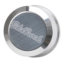 Push-in Round Billet Aluminum Breather - Polished image 2