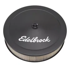 Pro-Flo Black 14" Round Air Cleaner with 3" Paper Element (Deep Flange) image 1