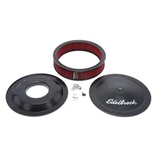 Pro-Flo Black 14" Round Air Cleaner with 3" Cotton Element (Deep Flange) image 3