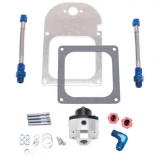 Fuel Pressure Regulator Kit - Single Regulator, Dual Outlet, 4500 Flange image 1