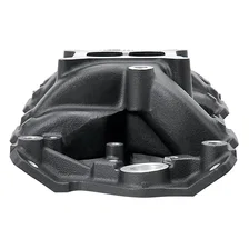 Performer RPM AIR-Gap Small Block Chevy Black Intake Manifold image 5