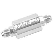 High Flow Billet Aluminum Fuel Filter in Polished Finish image 2