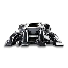 Performer RPM Small Block Chevy LS1 Intake Manifold Only, Black Plasma finish image 4